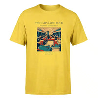 Thumbnail for VINTAGE G4229 - The Cabin Radio Hour - Premium T-Shirt design on yellow premium t shirt