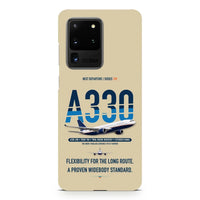 Thumbnail for Airbus A330-200 design on samsung case - beige