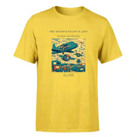 Thumbnail for VINTAGE G4471 - The Skydive Festival Lift - Premium T-Shirt design on yellow premium t shirt