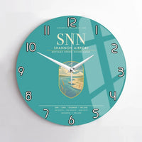Thumbnail for Shannon Airport SNN Wall-Clock No-Frame - Turquoise