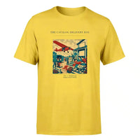 Thumbnail for VINTAGE G4412 - The Catalog Delivery Day - Premium T-Shirt design on yellow premium t shirt