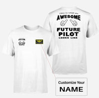 Thumbnail for Customisable Future Pilot T-Shirt - view 3