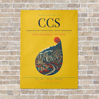 Thumbnail for Simon Bolivar International Airport (Maiquetia) CCS - Canvas No Frame - Yellow
