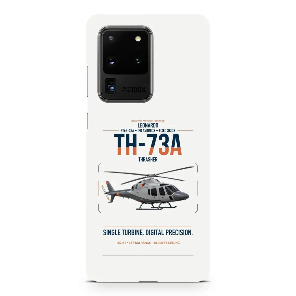 Leonardo TH-73A Thrasher design on samsung case - white