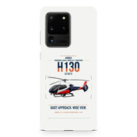 Thumbnail for Airbus H130 design on samsung case - white