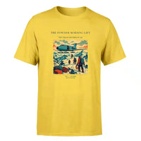 Thumbnail for VINTAGE G4287 - The Powder Morning Lift - Premium T-Shirt design on yellow premium t shirt