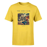 Thumbnail for VINTAGE G4047 - The Aero Club - Premium T-Shirt design on yellow premium t shirt