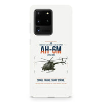 Thumbnail for MD AH-6M Little Bird design on samsung case - white