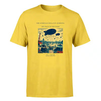 Thumbnail for VINTAGE G4521 - The Barrage Balloon Morning - Premium T-Shirt design on yellow premium t shirt