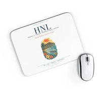 Thumbnail for Honolulu Daniel K. Inouye International Airport (HNL) design on white rectangle mouse pad