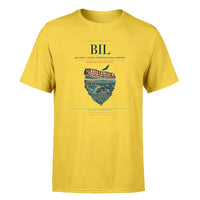 Thumbnail for Billings Airport (BIL) Premium T-Shirt Yellow