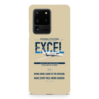 Thumbnail for Cessna Citation Excel design on samsung case - beige