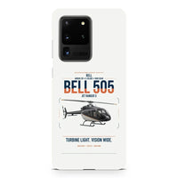 Thumbnail for Bell 505 Jet Ranger X design on samsung case - white