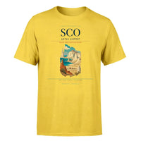 Thumbnail for Aktau Airport (SCO) T-Shirt single-side front print in Yellow | aktau-airport-sco-double-side-t-shirt