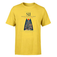 Thumbnail for Sarajevo Airport (SJJ) Premium T-Shirt Yellow