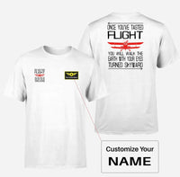 Thumbnail for Customisable Once You've Tasted Flight T-Shirt - view 3