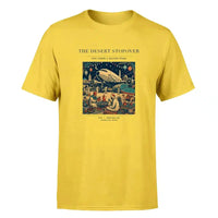 Thumbnail for VINTAGE G4090 - The Desert Stopover - Premium T-Shirt design on yellow premium t shirt