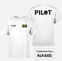 Thumbnail for Customisable Pilot & Jet Engine T-Shirt - view 3