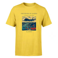 Thumbnail for VINTAGE G4152 - The River Of Lights - Premium T-Shirt design on yellow premium t shirt