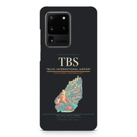 Thumbnail for Tbilisi International Airport TBS design on samsung case - black
