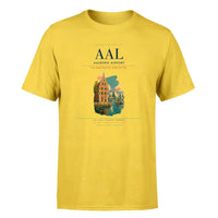 Thumbnail for Aalborg Airport (AAL) Premium T-Shirt Yellow
