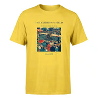 Thumbnail for VINTAGE G4322 - The Exhibition Field - Premium T-Shirt design on yellow premium t shirt