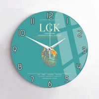 Thumbnail for Langkawi International Airport LGK Wall-Clock No-Frame - Turquoise