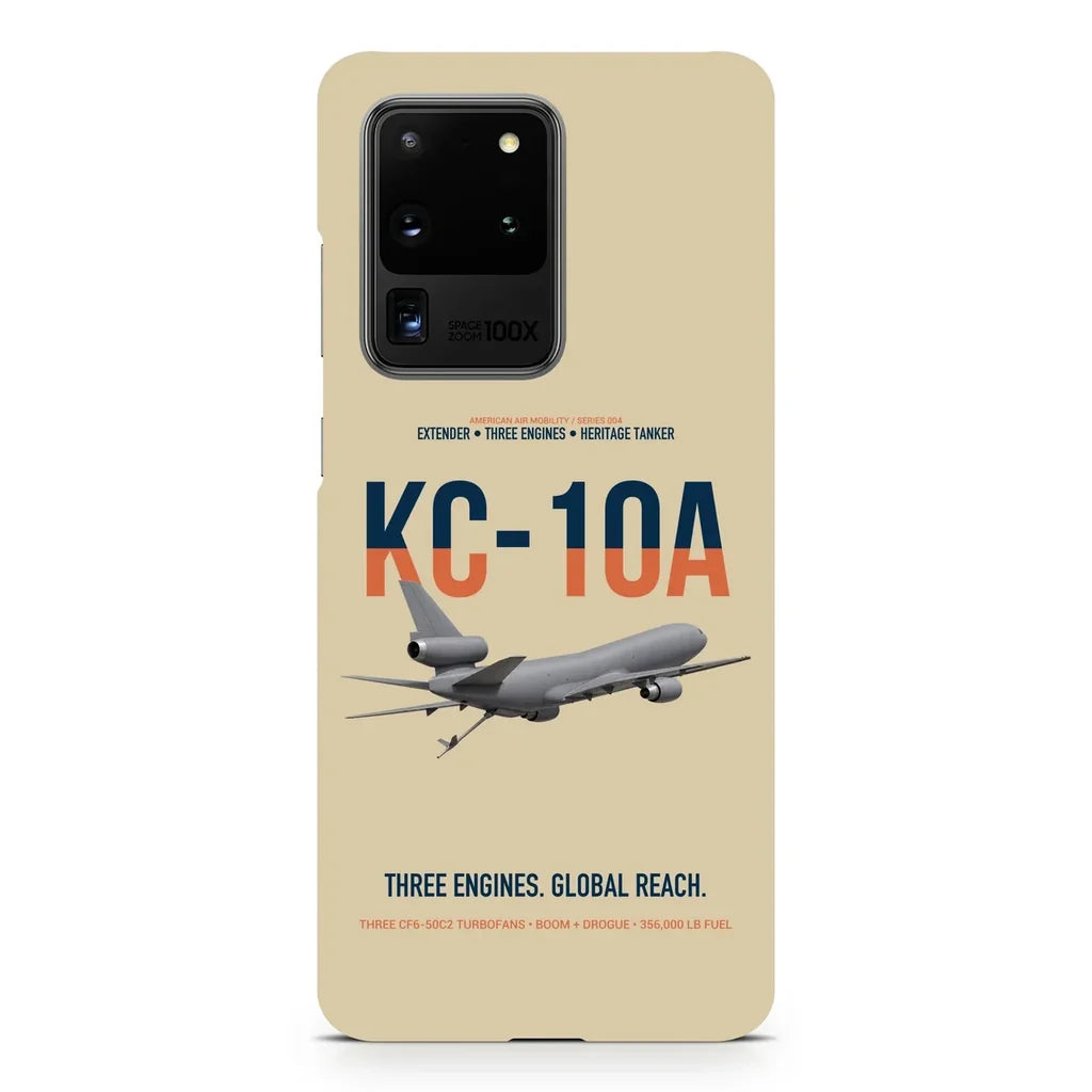KC-10A EXTENDER design on samsung case - beige