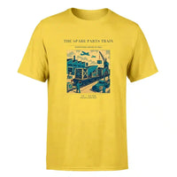 Thumbnail for VINTAGE G4527 - The Spare Parts Train - Premium T-Shirt design on yellow premium t shirt