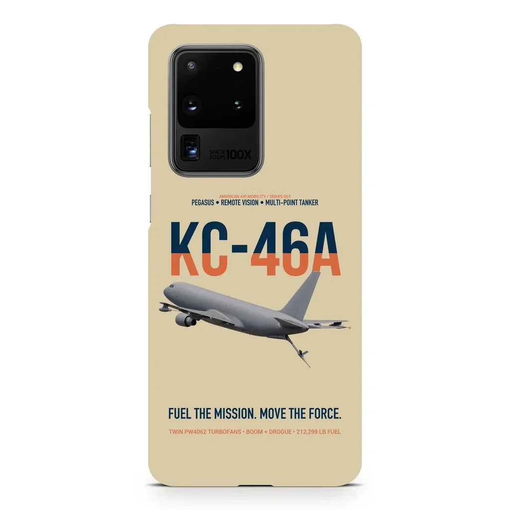 KC-46A PEGASUS design on samsung case - beige