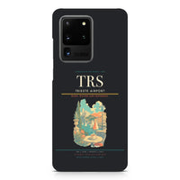Thumbnail for Trieste Airport TRS design on samsung case - black