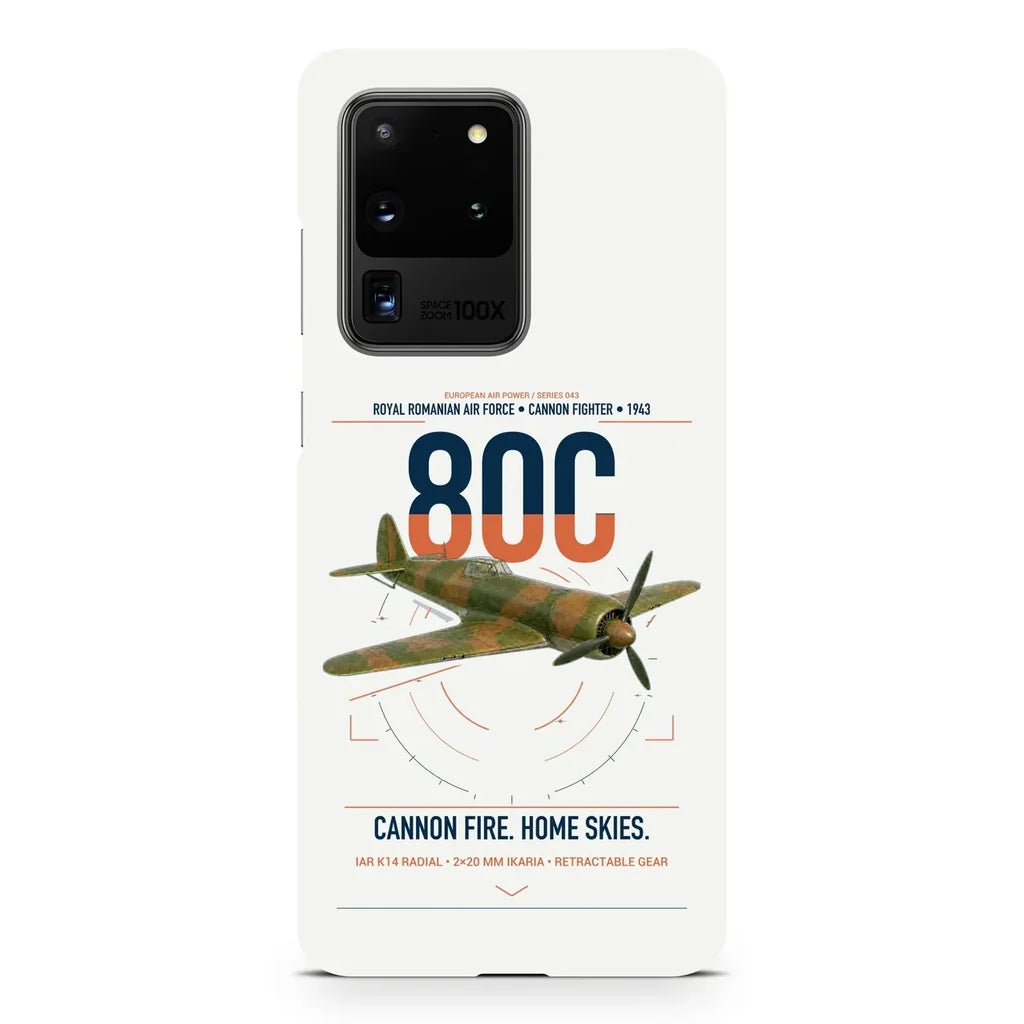 IAR 80C design on samsung case - white