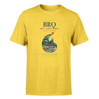 Thumbnail for Brno Airport (BRQ) Premium T-Shirt Yellow