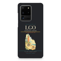 Thumbnail for Langeoog Airport LGO design on samsung case - black
