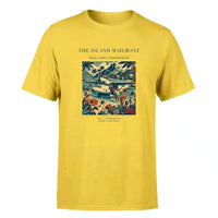 Thumbnail for VINTAGE G4065 - The Island Mailboat - Premium T-Shirt design on yellow premium t shirt