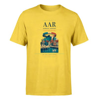 Thumbnail for Aarhus Airport (AAR) Premium T-Shirt Yellow