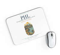 Thumbnail for Philadelphia International Airport (PHL) design on white rectangle mouse pad