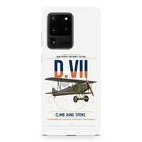 Thumbnail for Fokker D.VII design on samsung case - white