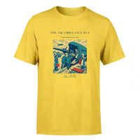 Thumbnail for VINTAGE G4506 - The Air Ambulance Run - Premium T-Shirt design on yellow premium t shirt