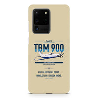 Thumbnail for Daher TBM 900 design on samsung case - beige
