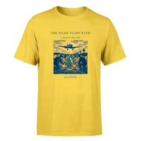 Thumbnail for VINTAGE G4525 - The Night Flare Path - Premium T-Shirt design on yellow premium t shirt
