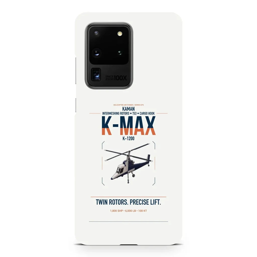 Kaman K-1200 K-MAX design on samsung case - white
