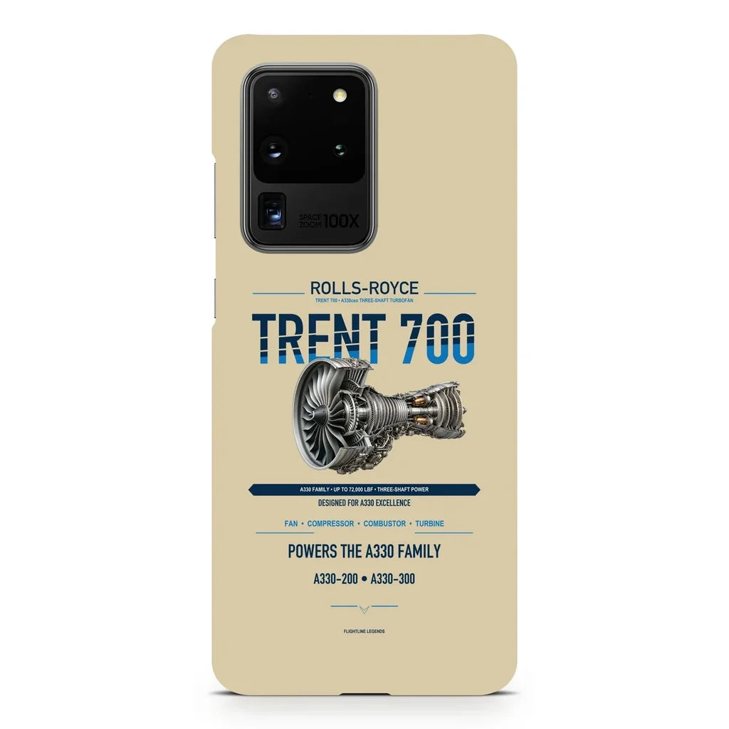TRENT 700 design on samsung case - beige