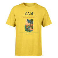 Thumbnail for Zamboanga International Airport (ZAM) T-Shirt single-side front print in Yellow | zamboanga-international-airport-zam-double-side-t-shirt