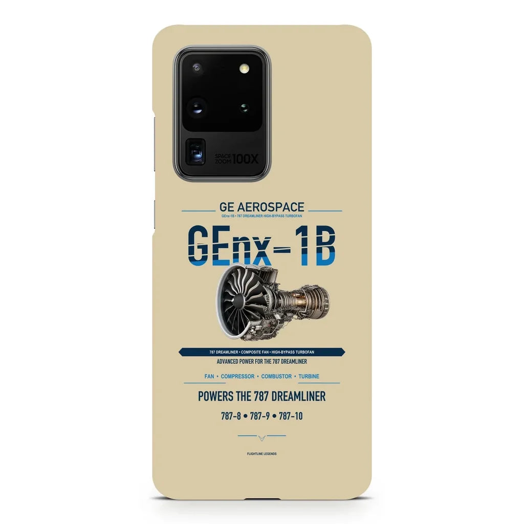GEnx-1B design on samsung case - beige
