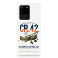 Thumbnail for Fiat CR.42 Falco design on samsung case - white