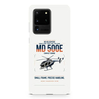 Thumbnail for MD Helicopters MD 500E design on samsung case - white