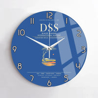 Thumbnail for Blaise Diagne International Airport DSS  Dakar-Diass Wall-Clock No-Frame - Blue