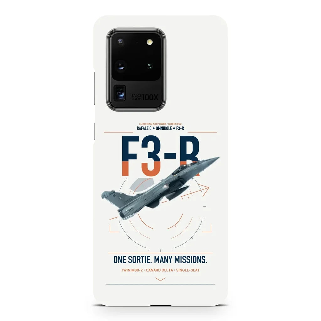 Dassault Rafale C — F3-R standard design on samsung case - white
