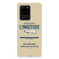 Thumbnail for Cessna Citation Longitude design on samsung case - beige